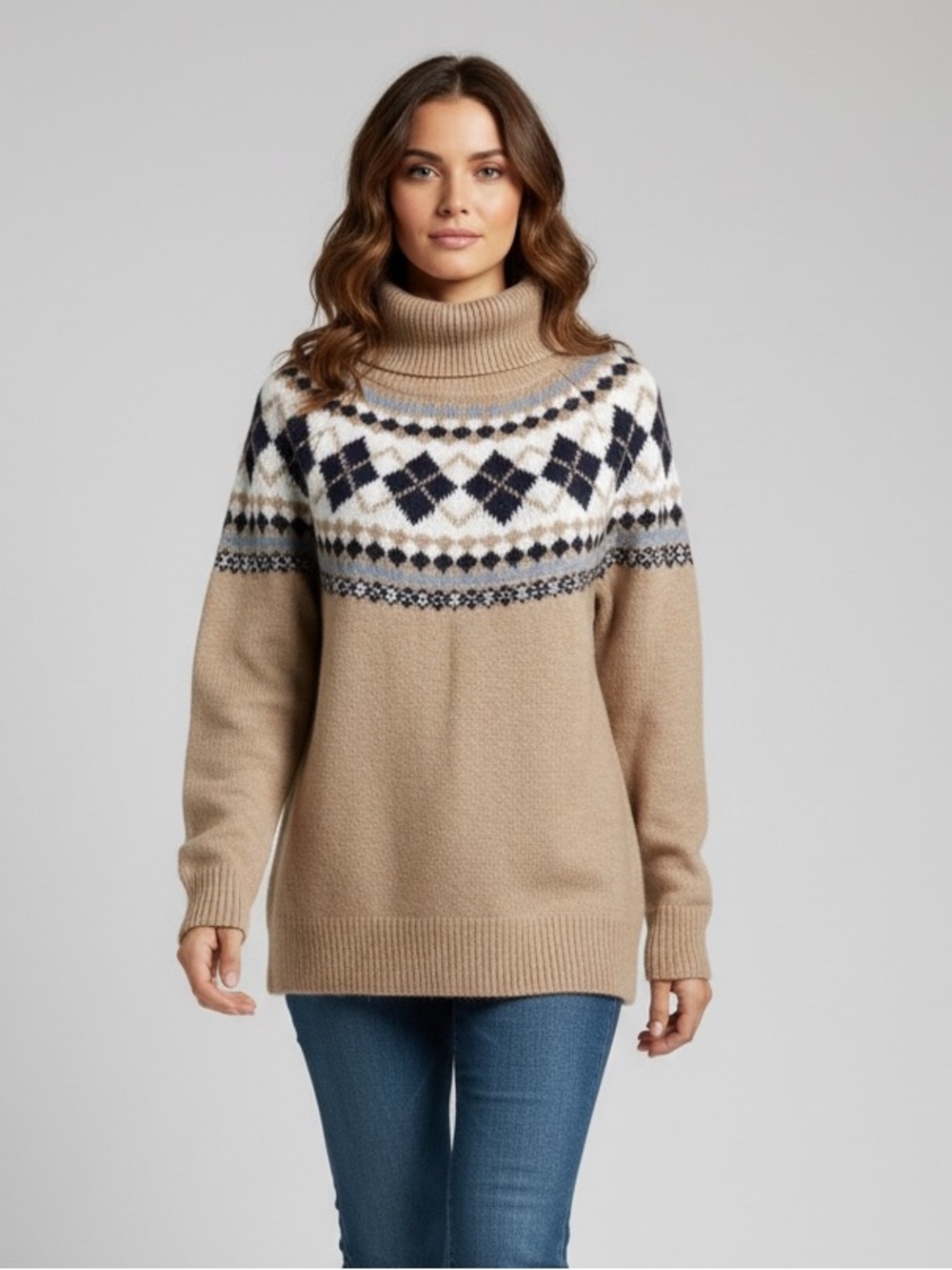 Tommy Hilfiger Argyle Sweater Size Medium